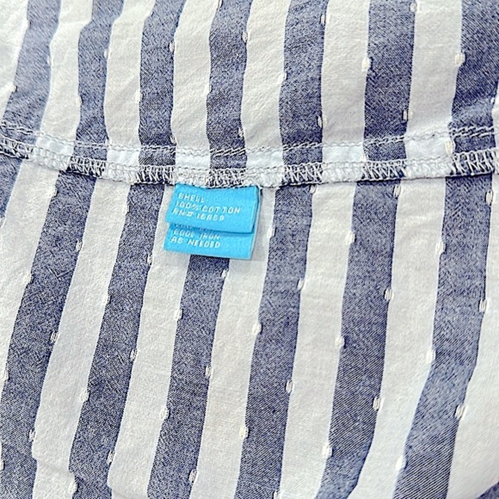 J. McLaughlin Button Down Striped Blouse - Picture 13 of 13